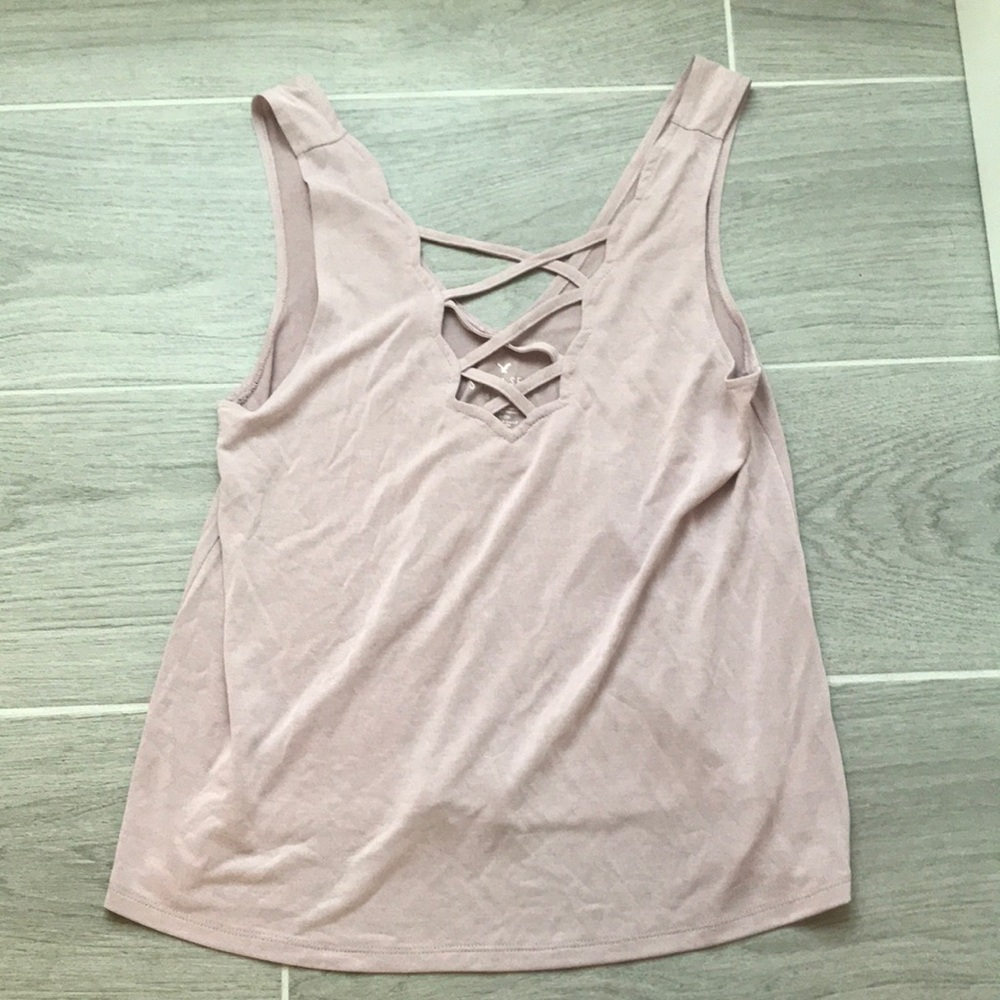Pink American Eagle Soft Tank Top